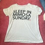 Chaser  Sleep in Mimosa Sunday T-shirt Photo 2