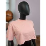 Topshop  CROP‎ TOP Sz 4 100% Cotton/pink Photo 3