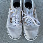Vans  Old Skool Suede Cheetah Leopard Trim Women's Size 6.5 Skate Shoes Sneakers Photo 2
