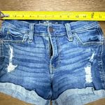 Hollister  Shorts Womens 0 w24 High Rise Distressed Cuffed Denim Jean Shorts Photo 3