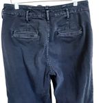 Pilcro and the Letterpress PILCRO THE LETTERPRESS Wide Leg Blue Pants Exposed Buttons Women’s Size 28 Photo 3