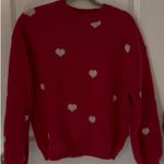Women's Red Heart Pattern Fine Photo 2
