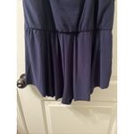 Aqua Green  Women's Blue Swimsuit Shorts Romper Pockets Size L Blue Photo 11