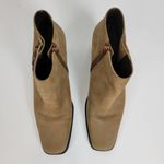 Etienne Aigner Womens Boots Size 7.5 Brown Suede Block Heels Ankle High Photo 97