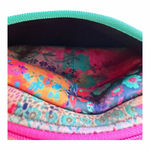 Natural Life  Everyday Puffy Fanny Pack Watercolor Patchwork Design NWT Photo 12