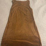 Sincerely Jules  for bandier brown suede mini dress Photo 0