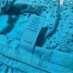 Victoria's Secret Vintage Y2K Victoria’s Secret Blue Eyelet Babydoll Cami Photo 4