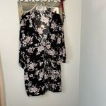 Spiritual Gangster Maya Kimono Beach Swim Coverup Floral Tie Closure V-Neck Photo 2