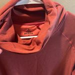prAna Rust Cowl Neck Sweatshirt Photo 5