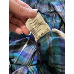 Jack Wills  Blue Plaid Boyfriend Fit Button Up Shirt 8 Photo 6