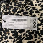 Boohoo Animal Print Ruffle Sleeve Tiered Mini Dress Casual Party 4 Photo 6