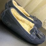 UGG  Litney Women’s Suede Navy Slipper For Outdoor/Indoor Size 9 Photo 0