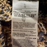 Old Navy  Waist Defined Ruffle Trim Mini Dress Leopard print women’s Large NWT Photo 10