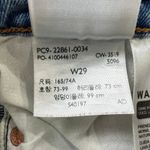 Levi's Premium Wedgie Jeans Women's W29 Blue Denim Slim Fit Button Fly Photo 6