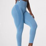 NVGTN Sky Blue Contour Seamless Leggings Photo 0