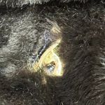 Baby Phat  Vintage Y2K Faux Fur Brown Bomber Jacket Hood Coat Lined Pockets 2XL Photo 10