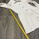 Calvin Klein Vintage y2k  white babydoll collared coquette cardigan Photo 3