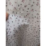 Christy Dawn  Peyton Maxi Dress Women's Ivory Red Linen Floral Size Small Photo 6