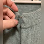 Anthropologie Sleeping on Snow Anthro Sage Green Angora Wool Blend Bolero Cardigan Sweater Photo 4