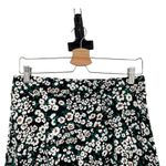 Boden USA Boden Mini Skirt Jersey Floral Pull-on Black White Size US 8R Photo 1