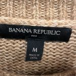 Banana Republic  Chunky Marl Mock Neck Sweater with cutouts size medium Photo 5
