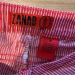 Zana Di  Red & White Stripe Skinny Jeans 7 Photo 4