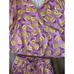 Christmas Smiley Face Pajamas Women’s Pink Size M Photo 2