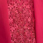 Ursula of Switzerland vintage pink lace cape dress 6 Photo 3