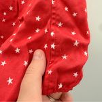 ZARA Bodysuit Red & White Nautical Star Print Sleeveless Thong Bodysuit Sz L Photo 7