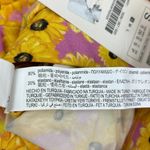 ZARA  NWT Pink Yellow Sunflower Floral Yoga Stretch Athletic Yoga Biker Shorts S Photo 4