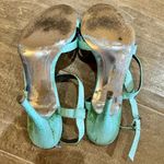 Sam Edelman Women’s Abbott Snakeskin Print High Heel Blue Size 8 Used Girly Photo 6