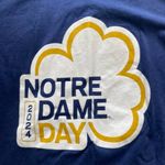 Notre dame shamrock shirt Blue Photo 3