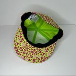Disney Parks neon green pink hearts Mickey Mouse ears cap hat adult Photo 6