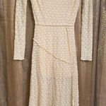 Urban Outfitters  Yaya Ivory Soft Off The Shoulder Boho Dress XS NWOT Photo 0