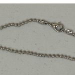 Silver 90s Punk Goth Ball Bracelet Jewelry 🔪 Photo 1