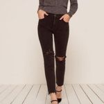Reformation Stretch Crop Cigarette Jeans in Nile Photo 15