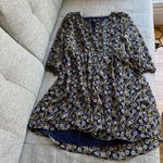 ZARA Flower  long sleeve dress Photo 0