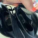 Impo  | Woman’s Black‎ Bootie Heels 6 Suede Bow Back Photo 5