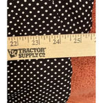 Chicos 4 US Size 20/22 Black White Polka Dot‎ Top Blouse Ruffle Bottom Career Photo 6