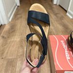 Easy Spirit  | Women's Black Fisher Wedge Sandals Photo 3