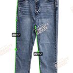 Vanilla Star Jeans 024-001 Women Size 13 Skinny Stretch Button Fly Cropped 31x28 Photo 3