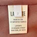 Lapointe Sequin Viscose High Waisted Camel Gold Sequin Midi Skirt Size 2 Photo 7