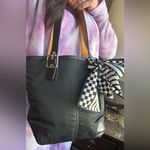 Coach Authentic 1941 (VINTAGE) leather/canvas zip top closure shoulder bag Photo 5