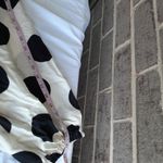 H$M black and white long summer gown Size L Photo 4