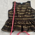 CeCe  NWT Peplum Jubilee Gem blouse. Photo 5