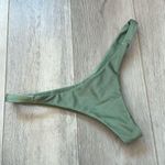 Sommer Swim Bottom bikini cheeky thong womens Green (small) shiny beach Photo 0