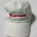 Budweiser Red Logo Hat White Photo 0