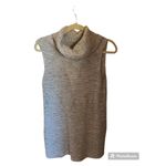 Nic+Zoe  Hazy Tunic Turtleneck Sweater - Women's Size S - Heather Grey Photo 2