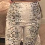 Pretty Little Thing Snakeskin Pleather Pants Photo 0