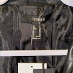 Forever 21 Women’s NWT Black Quilted Faux Leather Moto Jacket Size XS Photo 5